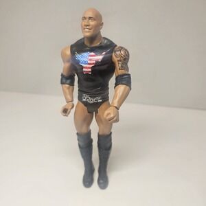 WWE The Rock Wrestling Action Figure Mattel 2017 Loose